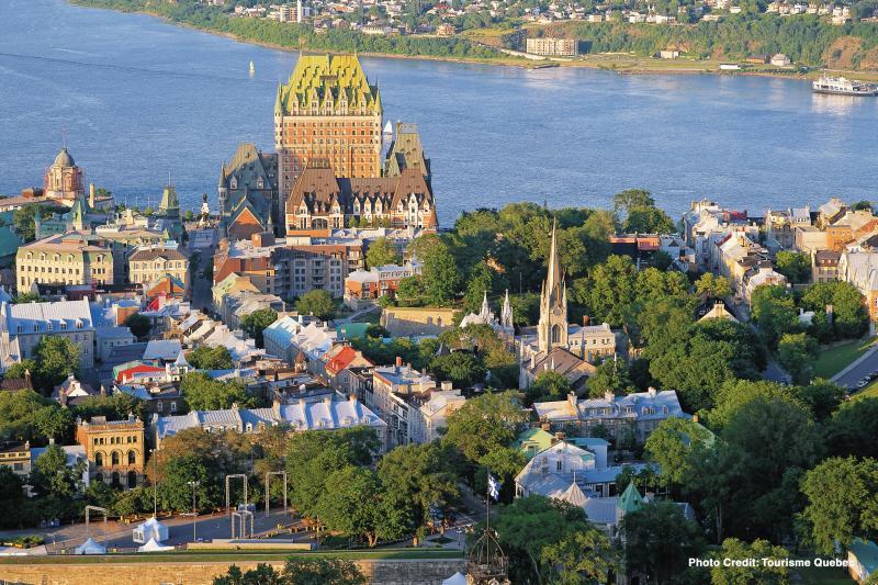Chateau Frontenac Panoramic View