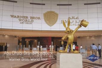 Abu Dhabi Mosque & Warner Bros tour from Dubai